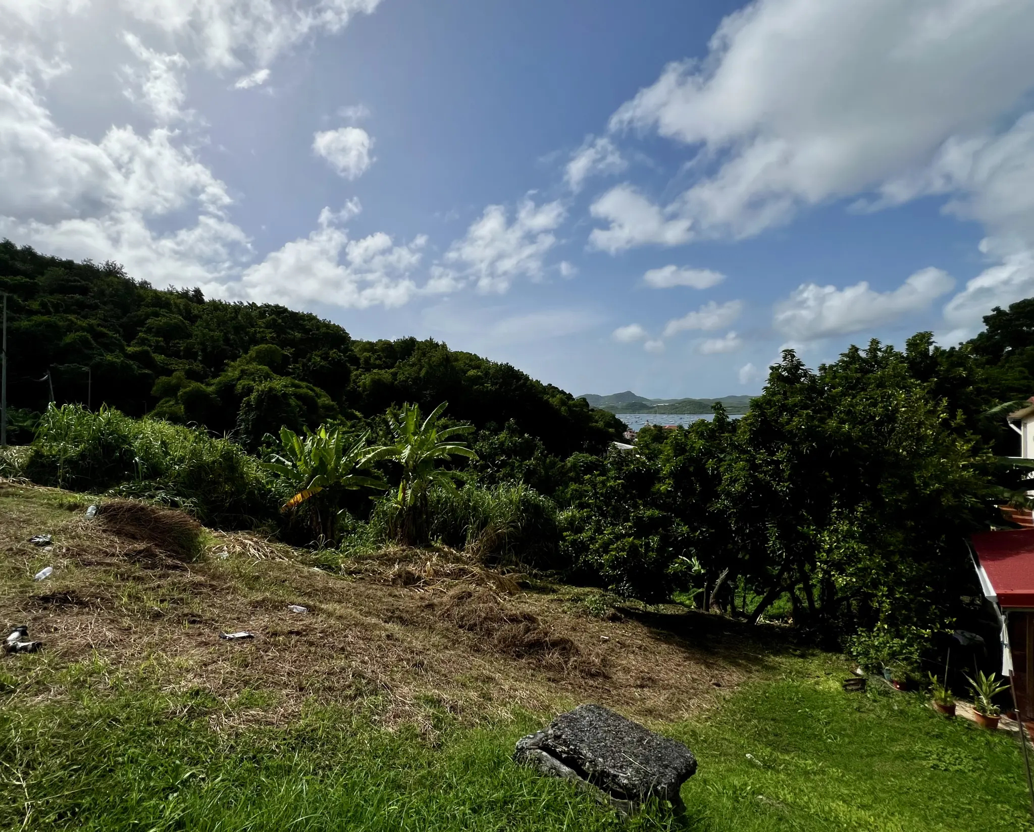 Terrain constructible vue sur la marina