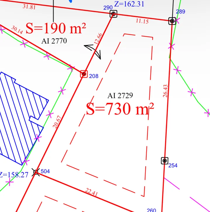 Terrain constructible de 730 m² – Le Lamentin, Croix-Rivail